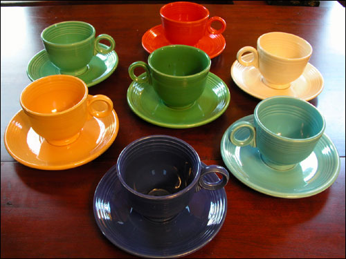 Fiestaware 2025 tea set